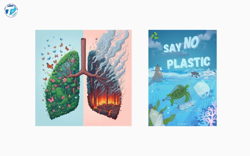 Thiết kế poster tuyên truyền hình ảnh cần đơn giản và dễ hiểu